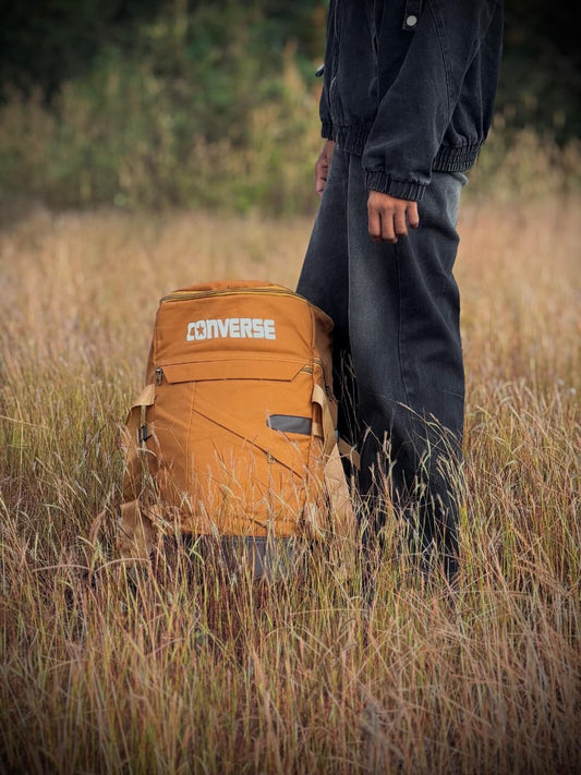 Converse Canvas Backpack – Rustic Brown Travel & Daypack