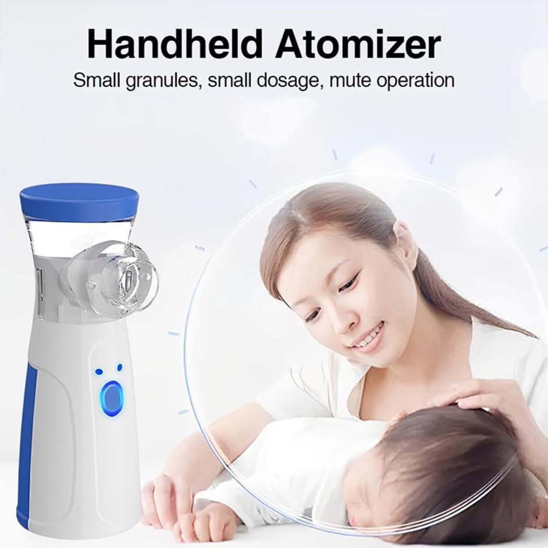 Portable Nebulizer for Fast Breathing Relief
For Kids, Adults & Elderly anytime, anywhere