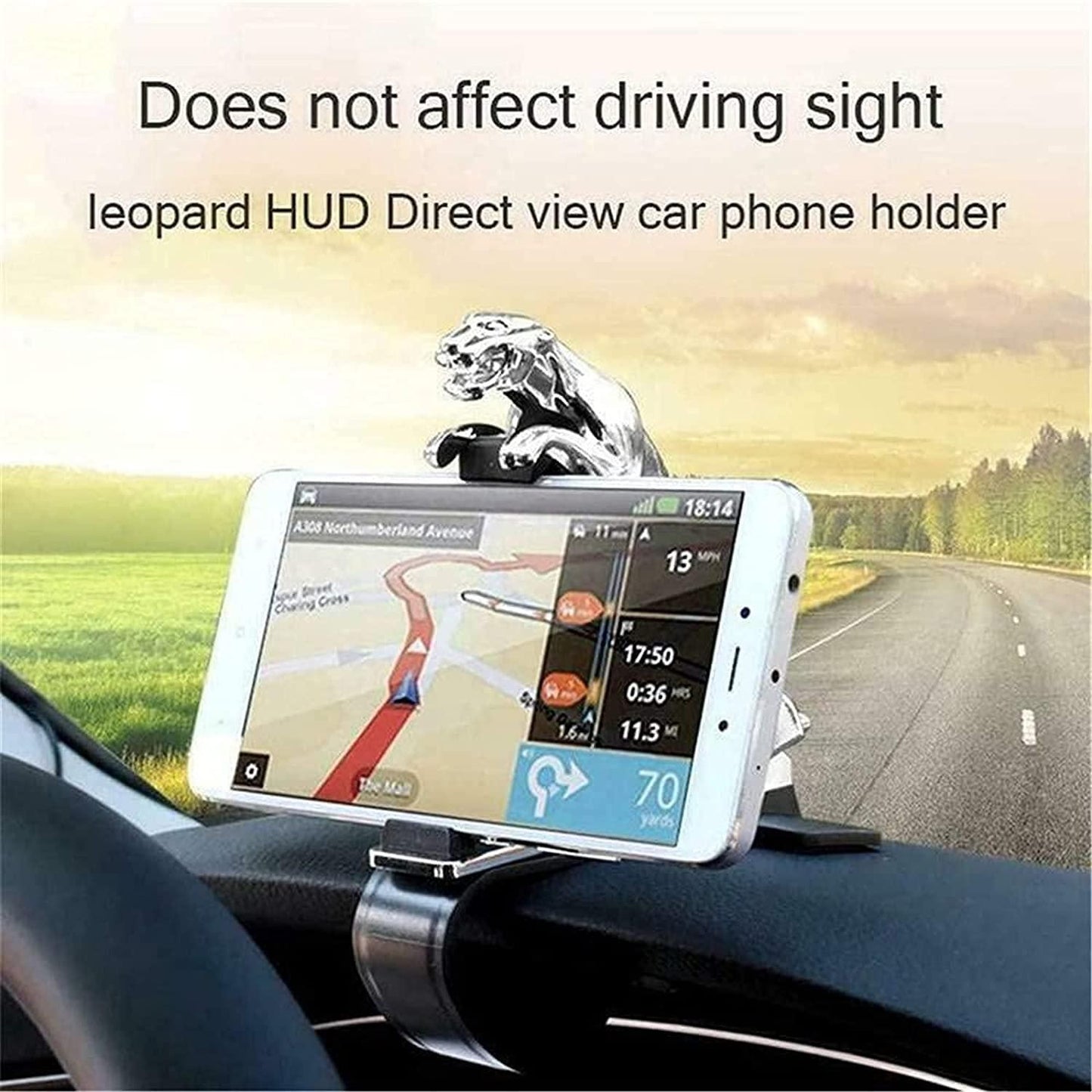 Luxury Panther Dashboard Phone Holder
