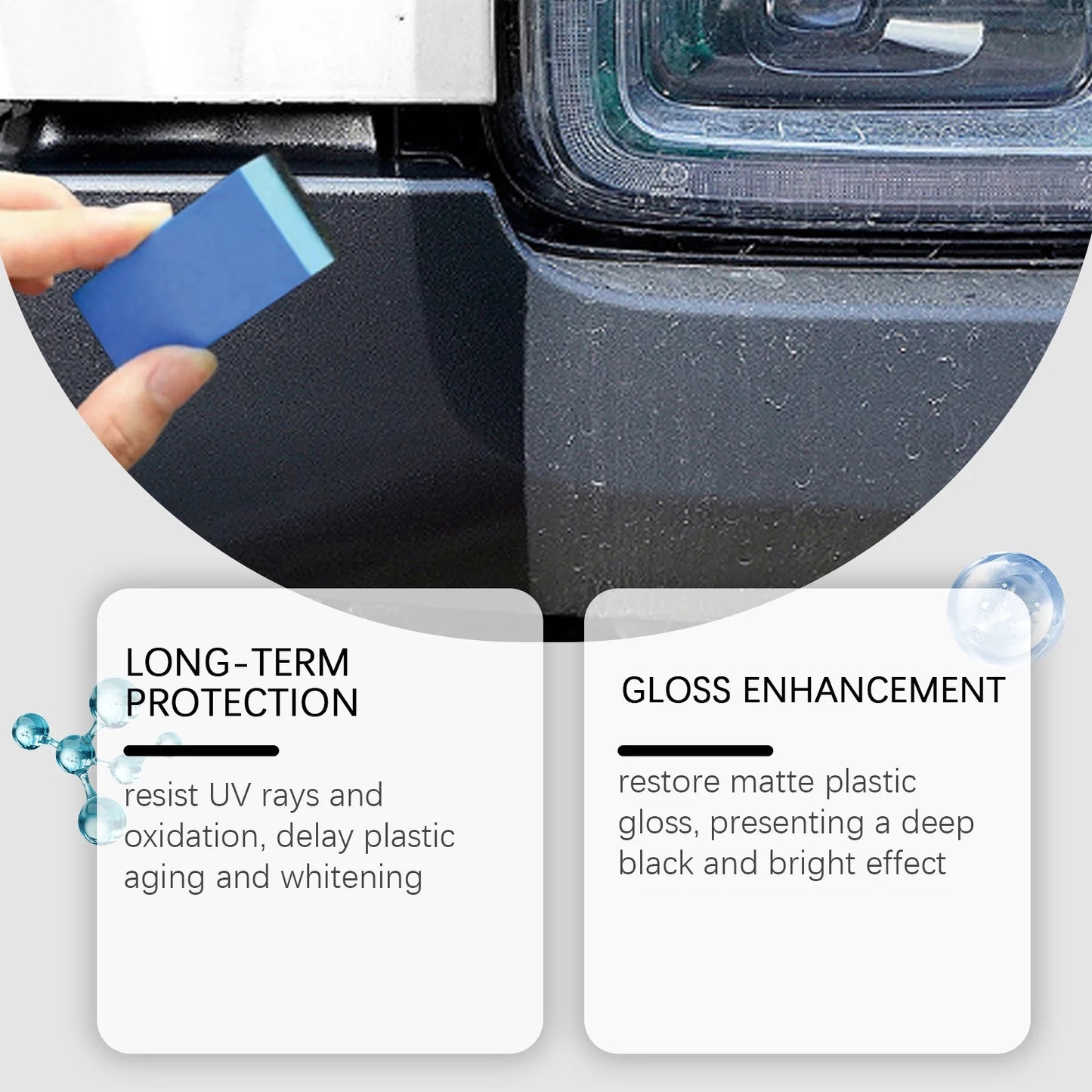 Plastic Crystal Coating (Pack of 1 )