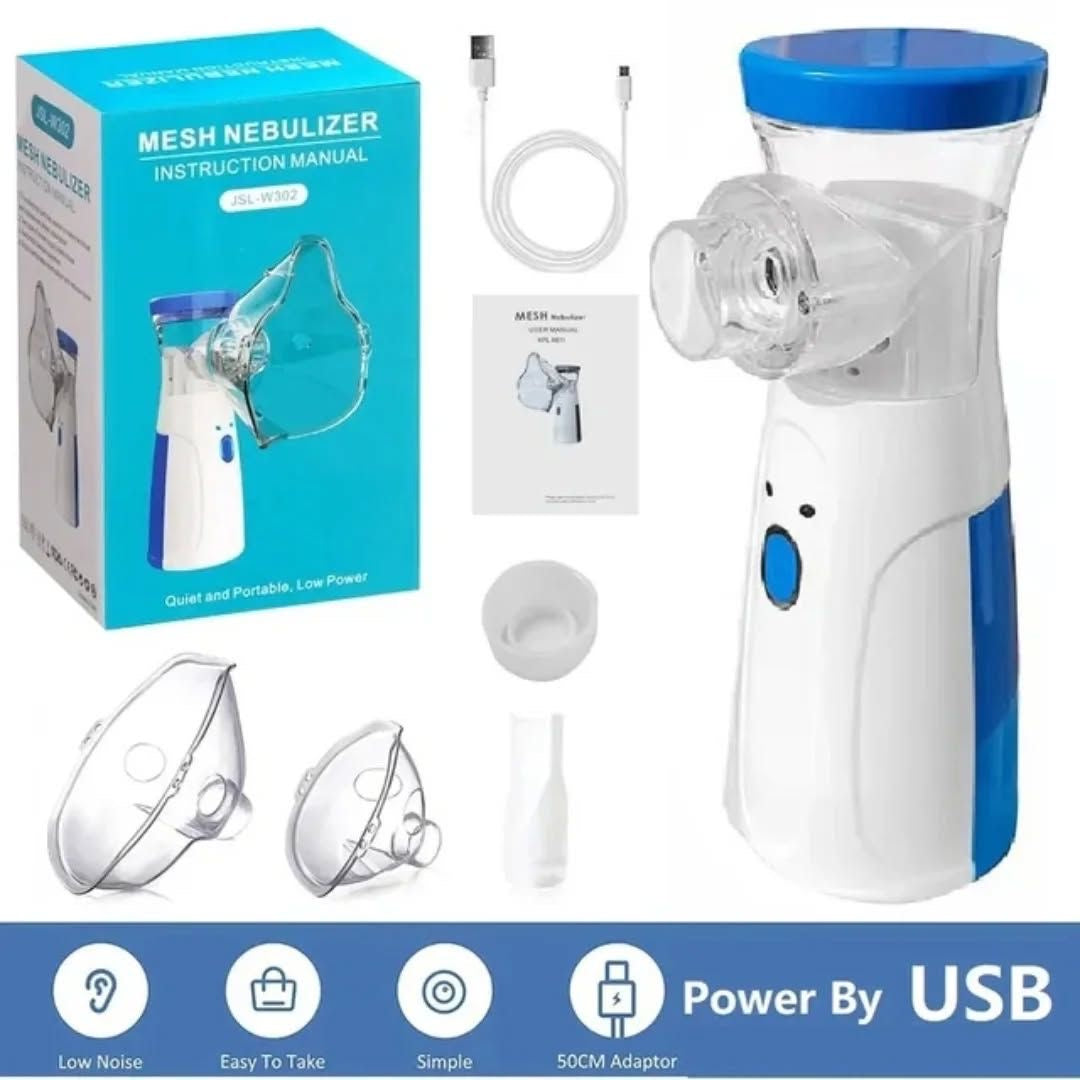 Portable Nebulizer for Fast Breathing Relief
For Kids, Adults & Elderly anytime, anywhere